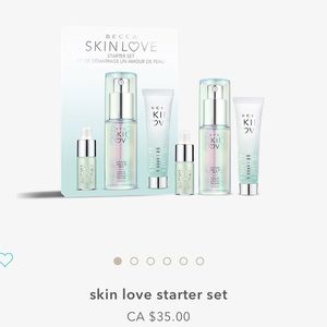 Becca skin love starter set (3 items)